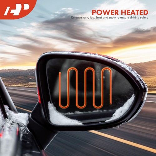 A-Premium Passenger Side Power Door Mirror - Power Door Mirror Compatible with T - 第 6/9 張圖片