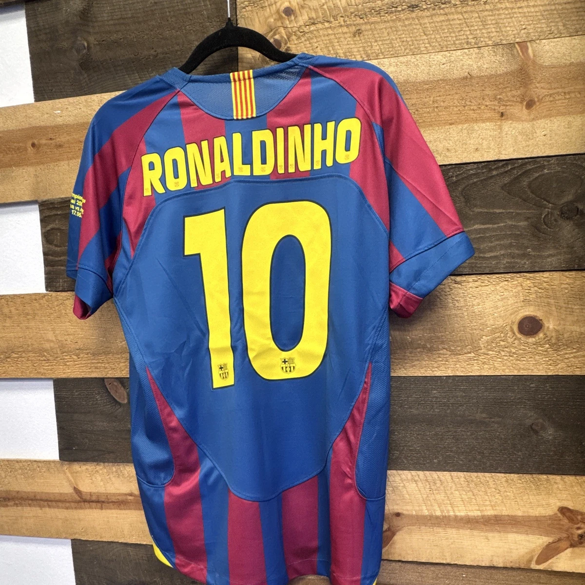 Nike Ronaldinho FC Barcelona International Club Soccer Fan Apparel