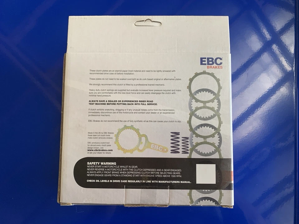 EBC - Kit de embrague completo SRK110 - Se adapta a Suzuki GSXR600 y GSXR750 2011-2021 Foto 2 de 4