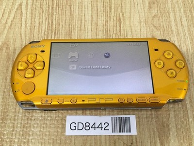 GD8442 With Defects - PSP-3000 BRIGHT YELLOW SONY PSP