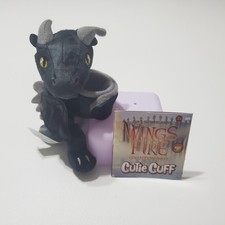 Wings of Fire Cutie Cuff Plush Slap-On Bands Series 1 Morrowseer Black Color