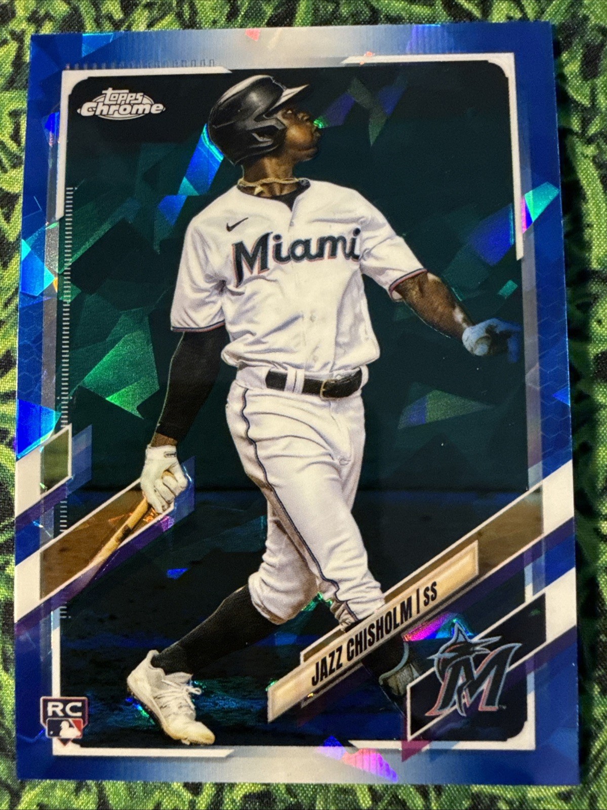 2021 Topps Chrome Sapphire Edition - Jazz Chisholm #538 (RC)