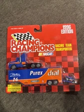 1995 Racing Champions NASCAR Patty Moise #40 Purex Dial Transporter Die-Cast E