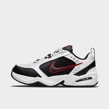 Nike Air Monarch IV (Wide Width 4E) White/Black/Varsity Red 416355 101