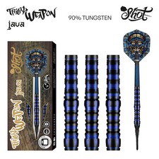 Shot Tribal Weapon Java Soft Tip Dart Set-90 Tungsten-18gm