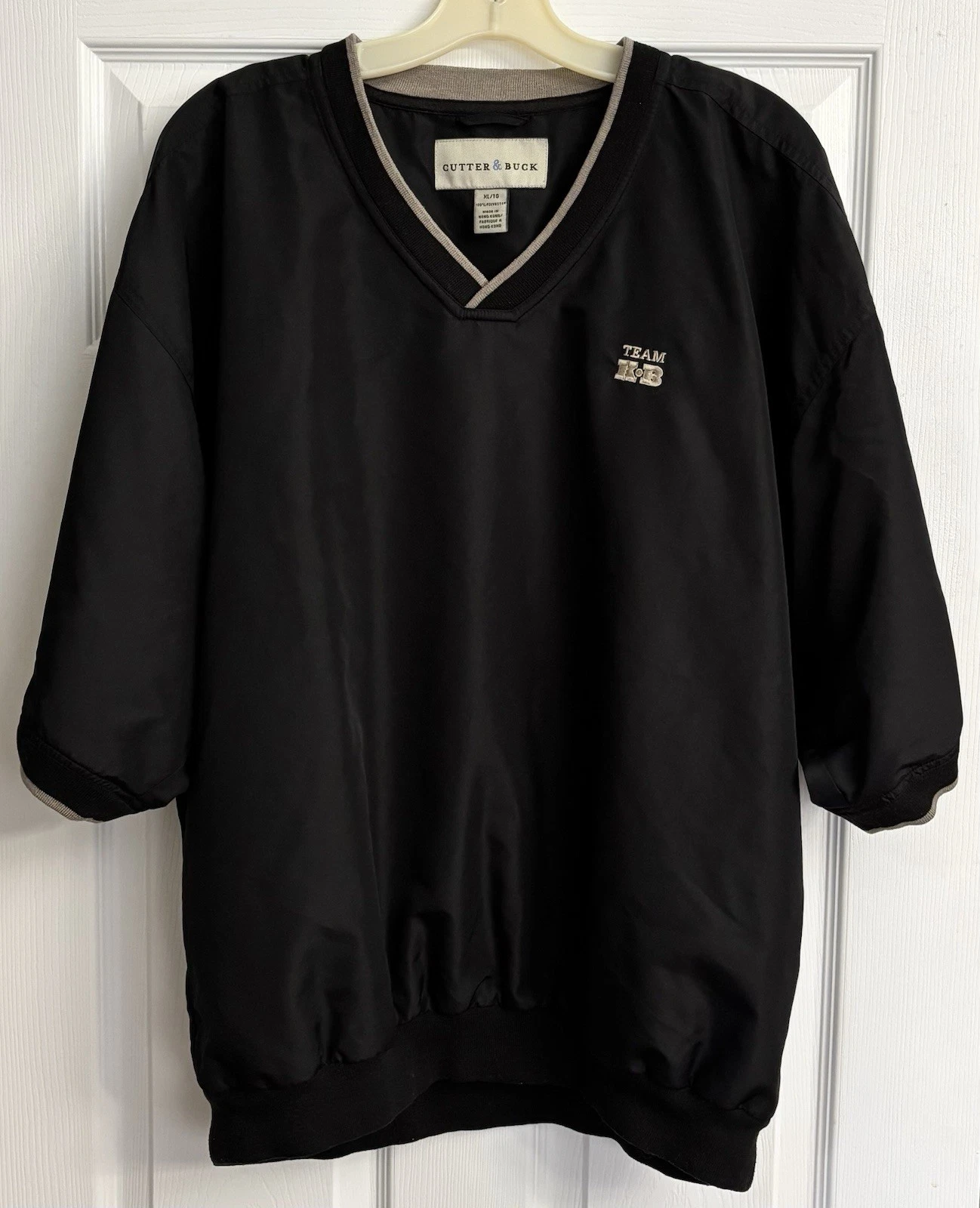 Vintage KB Toys Employee/Staff Embroidered Logo Pullover Windbreaker Size XL image 1