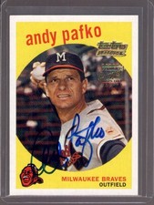 Andy Pafko Cards and Autograph Memorabilia Guide 35