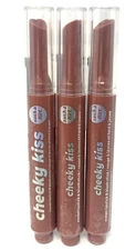 (3) Lottie Cheeky Kiss Cream Lipstick & Blush Stick 0.05 oz Sealed SUCH A FLIRT