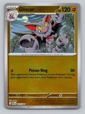 Gliscor 050/094 Uncommon Phantasmal Flames Pokemon Reverse Holo Near Mint
