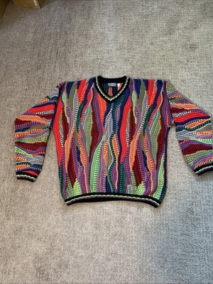 VTG 90s Domenic Sacco of Italy Coogi STYLE Biggie Smalls 3D