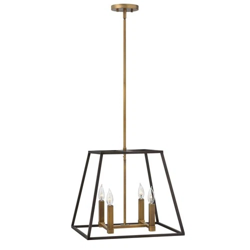 Hinkley Lighting - Four Light Pendant - Foyer - Fulton - 4 Light Medium Open - Picture 1 of 4