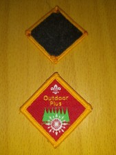 A Cub Scout Outdoor Plus Award Badge