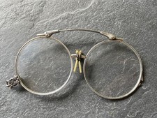1/10 12k GF Filigree Folding Lorgnette Bifocal Eyeglasses Art Deco READ DESC