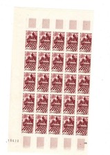 1949 France  Planche De 25T N°823** Agriculteur Neufs** Luxe