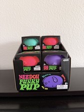 Viral NeeDoh TEAL Funky Pup Squishy Fidget Toy Stress Ball Sensory Toy NEW