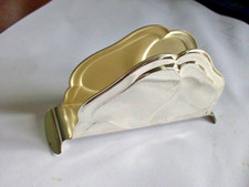 WMF versilbert Serviettenhalter Tafelsilber gemarkt 13x3,5x7cm