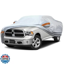 KEYOOG Car Cover, Fit for 213"-237" Length Pickup Truck, 6-Layer 