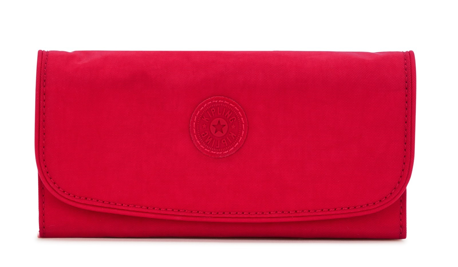 Kipling MONEY LAND Large RFID Wallet - Red Rouge RRP £49