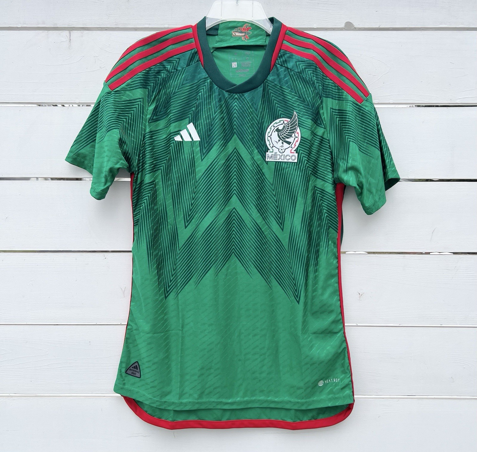 Adidas Mexico Auth Home Soccer Jersey Green Men’s Size Medium