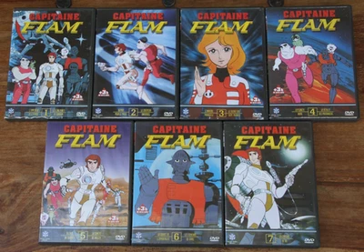 CAPITAINE FLAM - L'INTEGRALE - 7 DVD - MANGA DISTIBUTION - IDD - TOEI ANIMATION - Photo 1/4