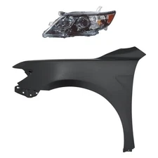 For Toyota Camry 10-11 2-Piece Kit (Driver Side Headlight, Front Driver Side