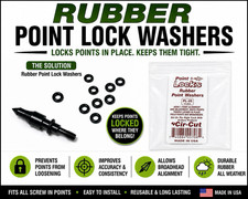 12 ARROW POINT LOCK RUBBER O-RING WASHER WASHERS BROADHEADS POINTS ARROWS NEW
