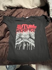 Ritual Sacrifice T SHIRT    RARE.  ONLY LESS THAN 100 MADE.  NEVER BEEN WORN