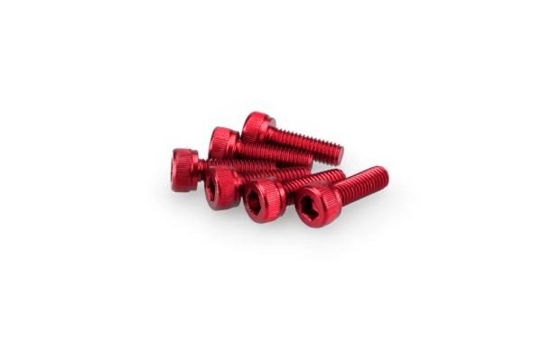 Puig Red M5 15 mm Allen Screws x 6