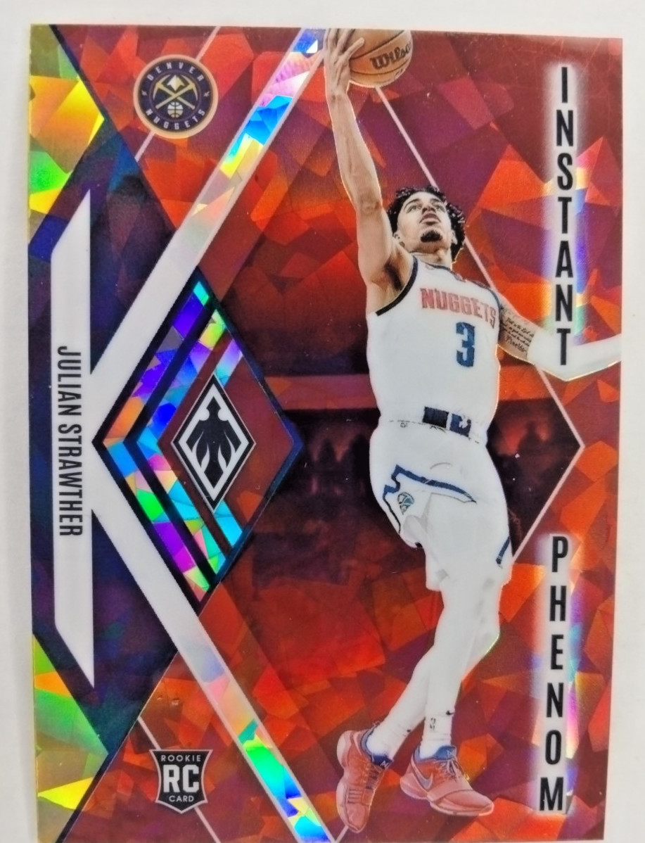 2023-24 Panini Phoenix - Instant Phenom Julian Strawther #6 Red Ice (RC)