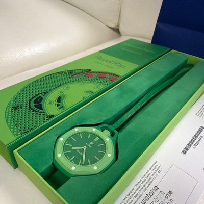 Swatch AUDEMARS PIGUET Royal Pop Pocket Watch GREEN EIGHT New 2026