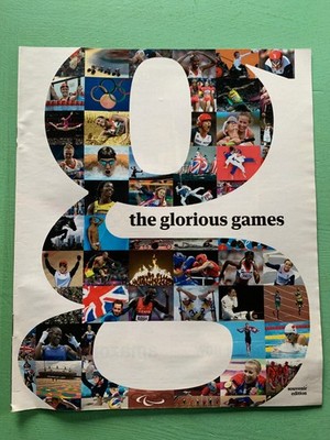 2012 OLYMPICS Souvenir mag Andy Murray Usain Bolt Jessica Ennis Michael Phelps