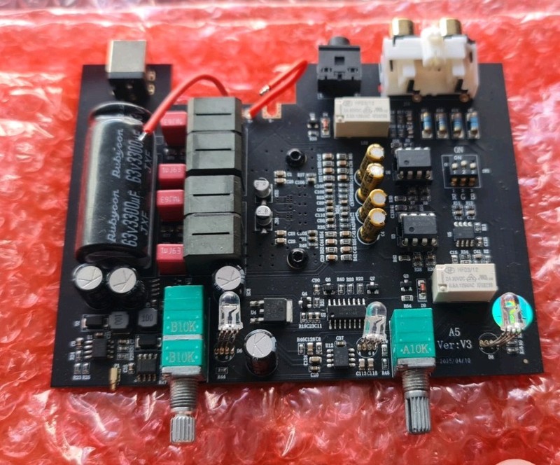 Douk Audio A5 HIFI TPA3255 Digital Amplifier w/HPF Stereo Amp MAIN BOARD ONLY