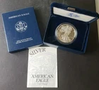 2001-W American Silver Eagle Proof — photo from another recent sale