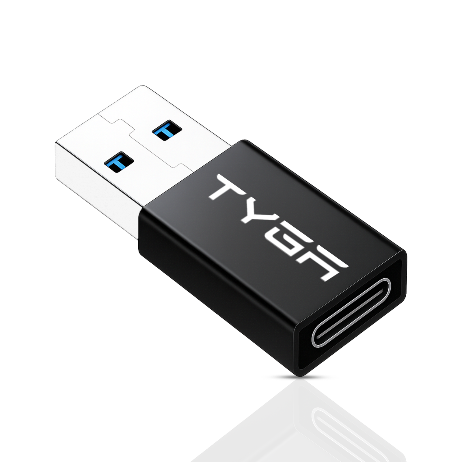 TYGA Store USB Type C Female to USB Type A Male Adapter 5Gbps 3.0/3.1, Sync