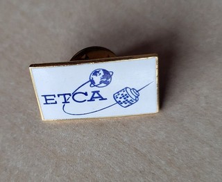 ETCA ESA Space Exploration pin badge