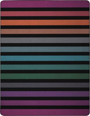 BIEDERLACK Vivid Wohndecke Sofadecke Kuscheldecke Couchdecke gestreift 150x200cm