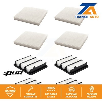 Air Cabin Filters (8 Total) Kit For Honda CR-V Civic Accord Acura Integra