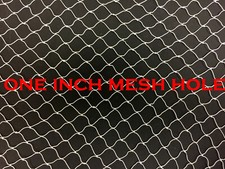 10Ft X 25Ft Sport Netting For Hockey Goals, Backstop,Golf Hitting LaCrosse White