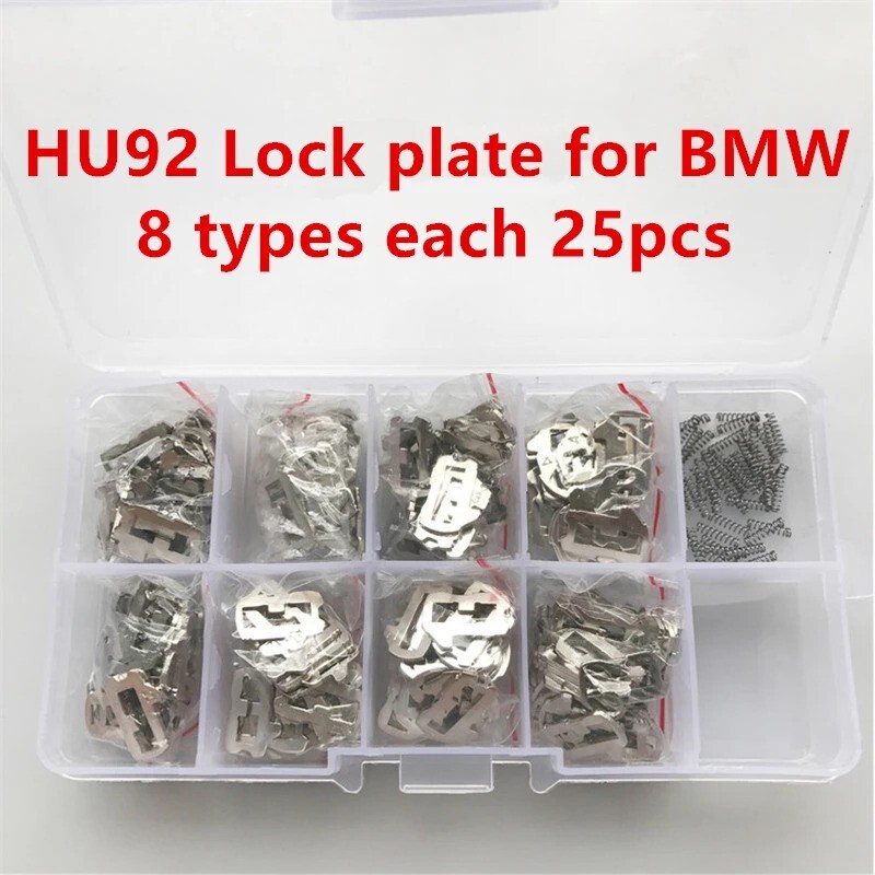 HU92 200pcs Placa de bloqueo para BMW 8 tipos Kit de reparación de material d...