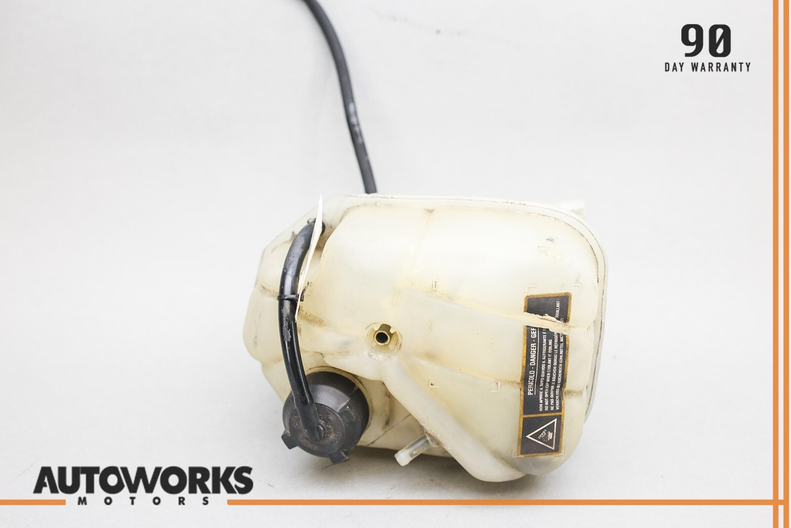 03-13 Maserati Quattroporte M139 Coolant Reservoir Overflow Expansion Tank OEM