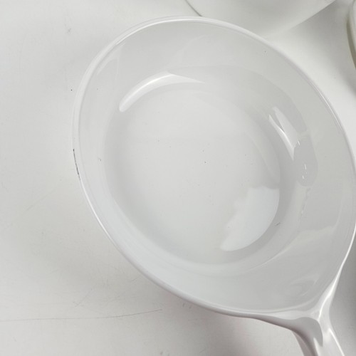 Vintage CorningWare Spice of Life White Cookware Collection with Cover Set of 7 - Picture 14 of 19