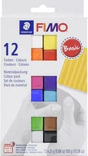 Fimo Professional Soft Polymer Clay 12/Pkg-Basic (Pack of 1)