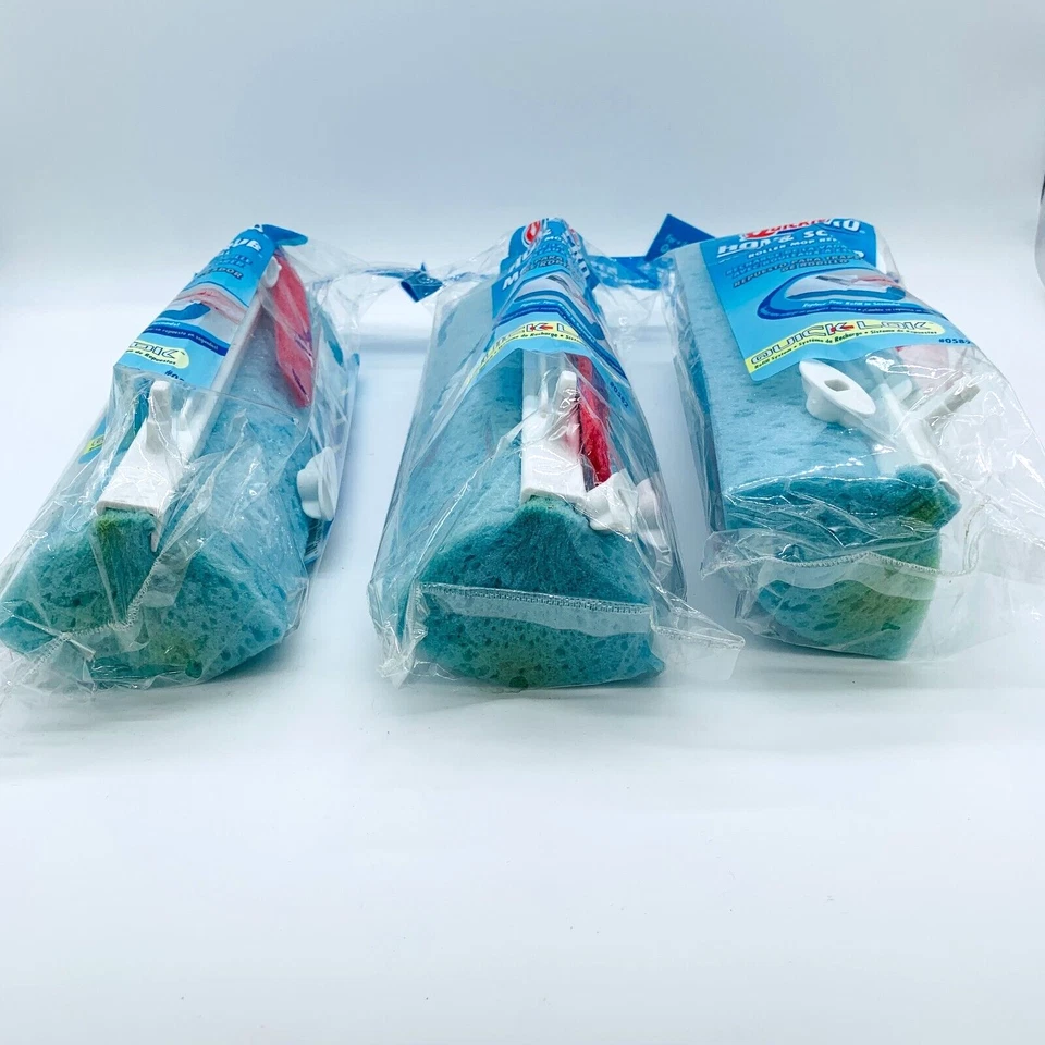 Lote 3 Quickie Home Pro Fregona y Rodillo Exfoliante Repuesto Tipo M #0582 Espuma/Esponja Nuevo S2 Foto 2 de 4