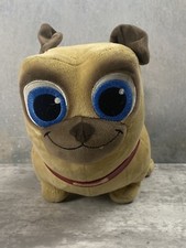 Puppy Dog Pals Rolly Pug 12" Plush Disney Store Junior Toy Stuffed Animal