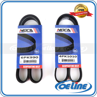 01-05 For Honda Civic 2 BANDO Drive Belts Set -Alt-W/O AC-Pwr - 4PK1010 - 6PK860 - Foto 11