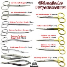 Surgical Scissors Tissue Dissection Taxidermy Scissors Iris Thread Shears Goldman