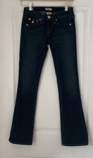 True Religion Petite Becky Jeans 25 Made in USA