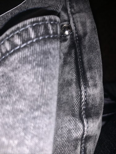 Ladies/teens Maxi Skirt Size 12 Mid Grey Denim Bleached By F&F Bnwt - Picture 4 of 5