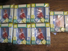 NEW LOT OF 7 Baby Shower Party Favors 3.5  x3.5" 3-D BABY BLOCKS Photo Frames