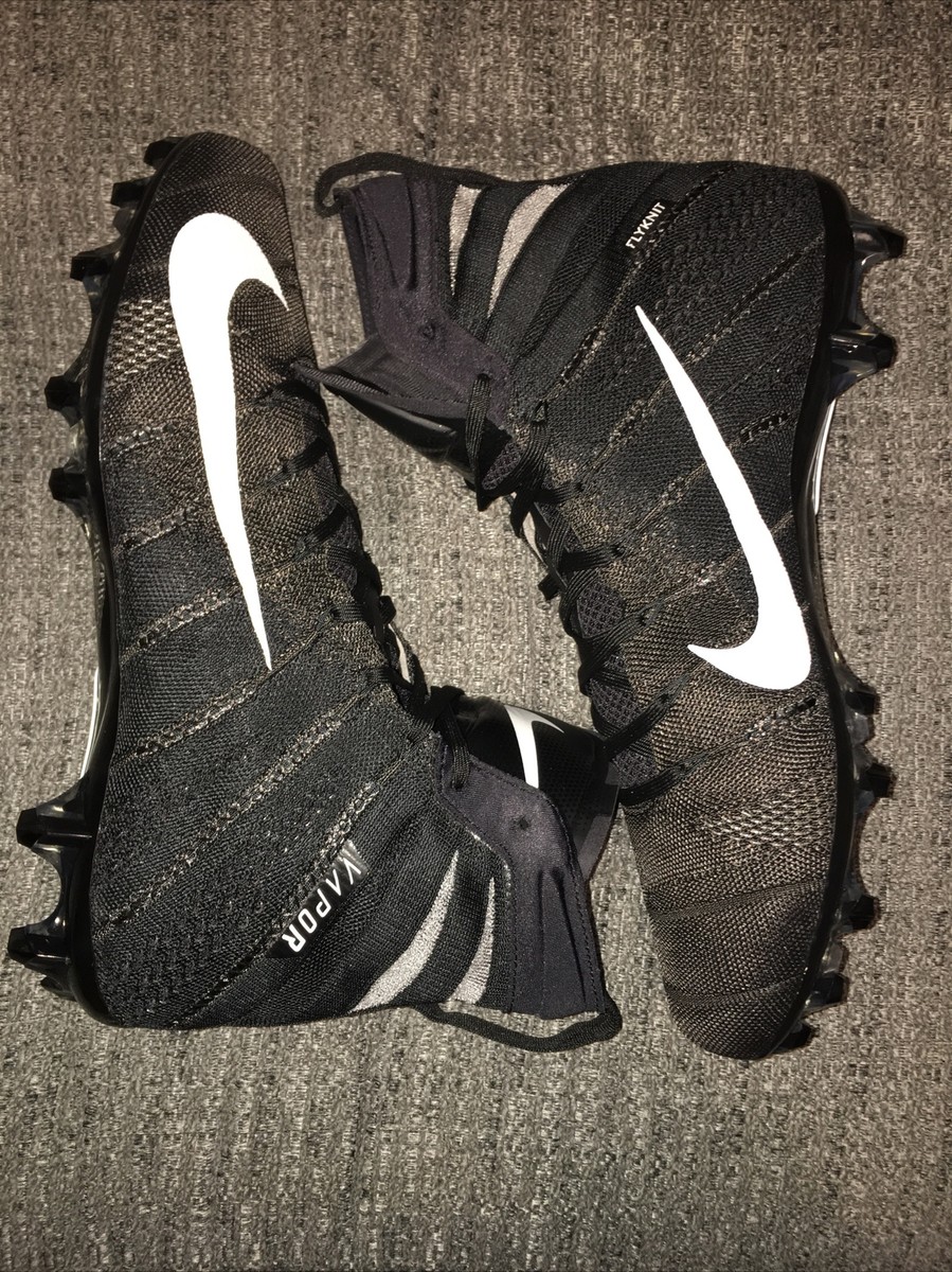 Nike Vapor Untouchable 3 Elite PROMO Cleats Black White Mens  display picture 1